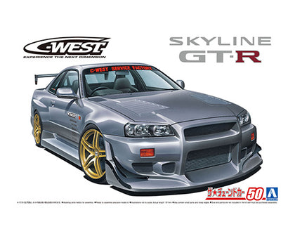 NISSAN C-WEST BNR34 SKYLINE GT-R 2002 1/24