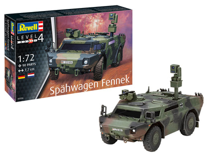 SPAHWAGEN FENNEK 1/72 LUNGH 7.7 cm