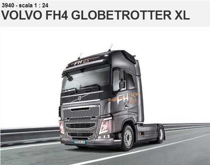 VOLVO FH4 GLOBETROTTERXL 1/24 LUNGH 24.6 cm