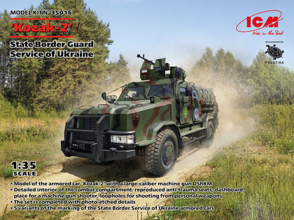 KOZAK-2 STATE BORDER GUARD SERVICE OF UKRAINE 1/35