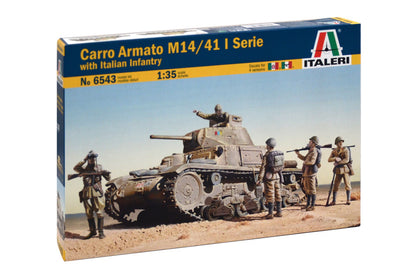 M14/41 I SERIE C/FANTERIA ITALIANA 1/35