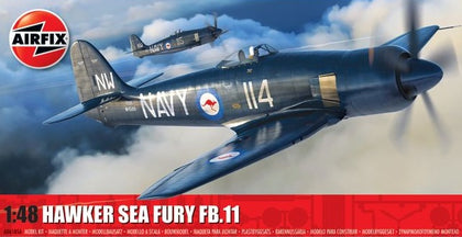 HAWKER SEA FURY FB.11 1/48 LUNGH 231 mm