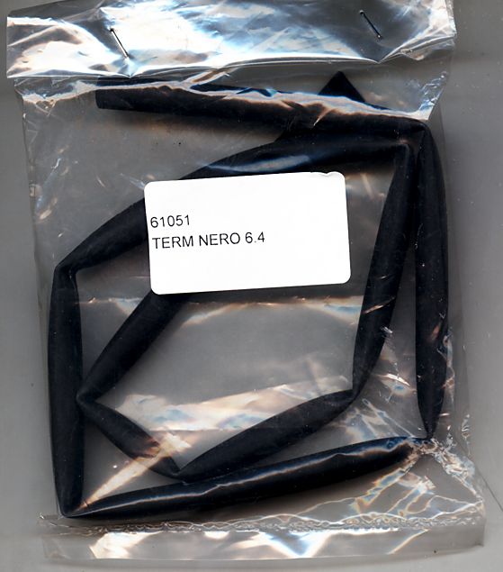 Tubo Pvc 32 Tubo Termoretraibile Nero In Poliolefina 2:1 - Diametro Interno 2,4" (60mm), Lunghezza 2 Piedi, Resistente Fino A 125°C Tubo Termoretraibile 60mm - Foto 3