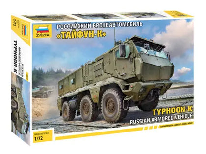TYPHOON-K RUSSIAN ARMORED VEHICLE 1/72 LUNGH 11 cm