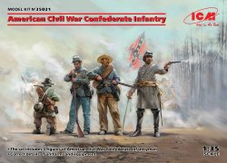 AMERICAN CIVIL WAR CONFEDERATE INFANTRY 1/35