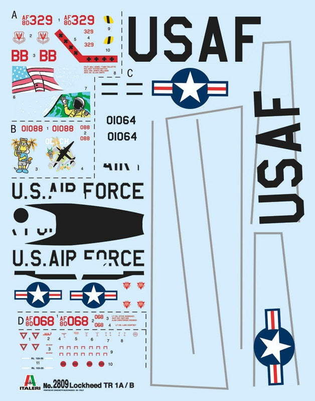 TR-1A/B 1/48 LUNGH 39.9 cm