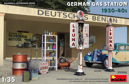 GERMAN GAS STATION 1/35