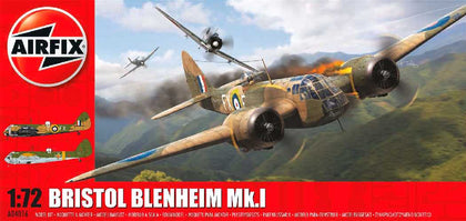 BRISTOL BLENHEIM MK.I 1/72 LUNGH 169 mm