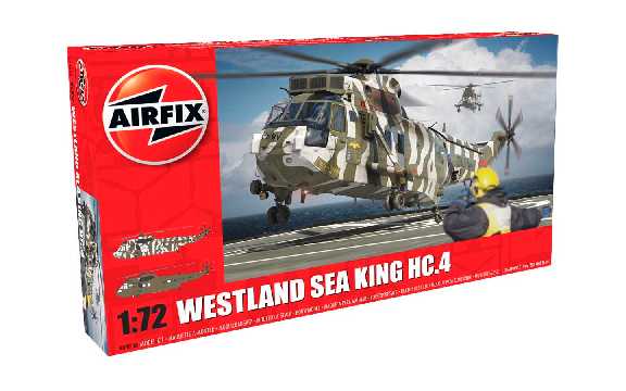 WESTLAND SEA KING HC.4 1/72 LUNGH 307 mm