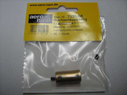 GIUNTO RIGIDO OTTONE 3.2-4 mm