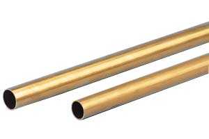 Tubo In Ottone A Parete Sottile 0,25 Mm, Diametro 1-12,5 Mm, Lunghezza 300 O 500 Mm, Tagliabile Su Misura