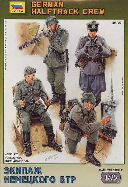 EQUIPAGGIO TEDESCO HALFTRACK 1/35