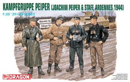 KAMPFGRUPPE PEIPER JOACHIM PEIPER & STAFF ARDENNE 1944 1/35