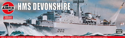 HMS DEVONSHIRE 1/600 LUNGH 265 mm