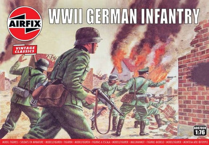 WWII GERMAN INFANTRY 1/76
