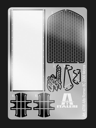 ALFA ROMEO 8C 2300 MONZA 1/12 LUNGH 32 cm