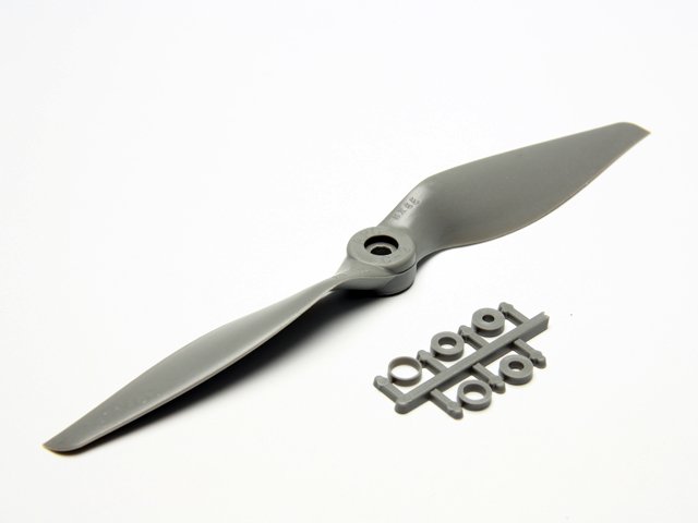 Elica Arkai 9x6 Pollici In Plastica Rinforzata - 9 Anelli Adattatori Inclusi (Diametro Foro 6mm)
