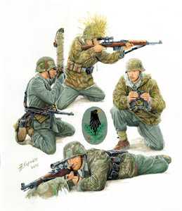 GERMAN SNIPER TEAM WWII 1/35