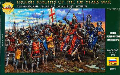 CAVALIERI INGLESI DELLA GUERRA DEI 100 ANNI 1/72