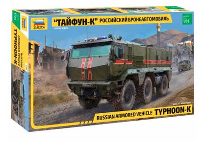 RUSSIAN ARMORED VEHICLE TYPHOON-K 1/35 LUNGH 22.7 cm