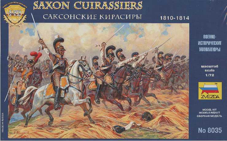 CORAZZIERI SASSONI 1810-1814 1/72