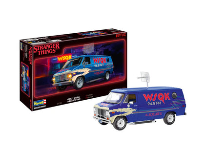 GMC WSQK SQUAWK VAN STRANGER THINGS 1/25 LUNGH 20.6 cm