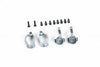 SUPPORTO RUOTA ANTERIORE ALLUMINIO MICRO XXS