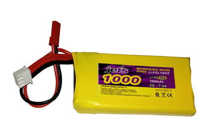 BATTERIA LI-PO 7.4 1000 MAH SPINA BEC