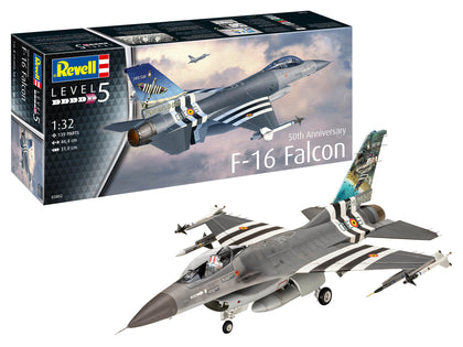 F-16 FALCON 50TH ANNIVERSARY 1/32 LUNGH 46.4 cm