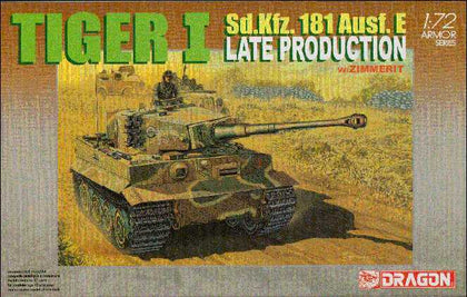 CARRO ARMATO TIGER I SD.KFZ. 181 ULTIMA PRODUZIONE 1/72
