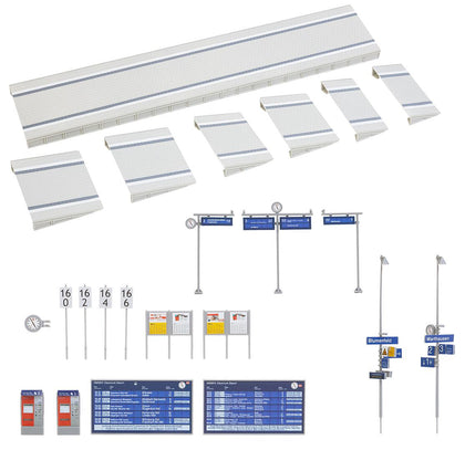 ACCESSORI PER BANCHINA MODERNA H0