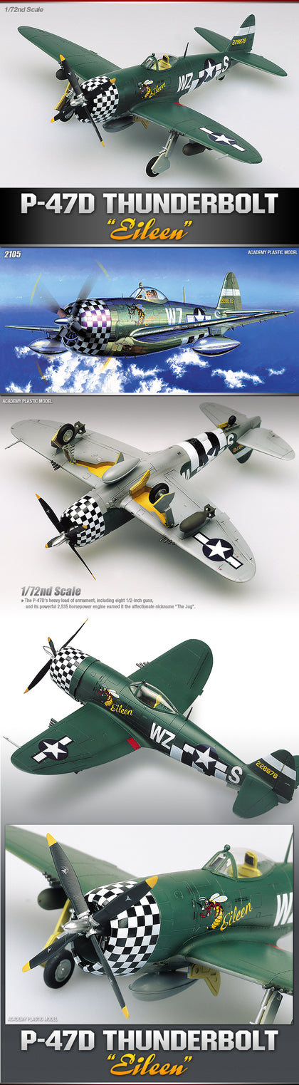 P-47D THUNDERBOLT EILEEN 1/72
