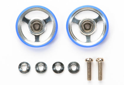 17mm ALUMINIUM ROLLERS W/PLASTIC RINGS