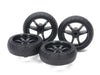 LARGE DIAM.LOW FRICTION TIRES & CARBON WHEELS