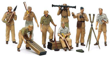 GERMAN AFRICA CORPS LUFTWAFFE ARTILLERY CREW SET 1/35