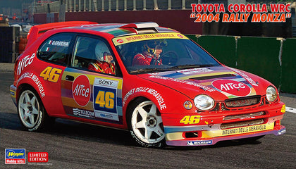 TOYOTA COROLLA WRC 2004 RALLY MONZA  PILOTA VALENTINO ROSSI 1/24 ED.LIMITATA