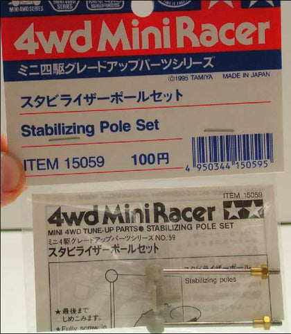 SET STABILIZZATORI PER MINI 4WD