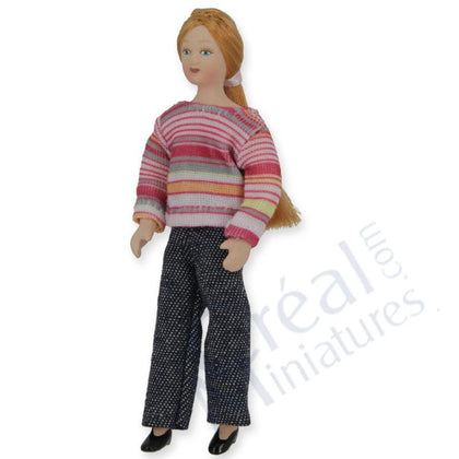 RAGAZZA JEANS E MAGLIONE 1/12