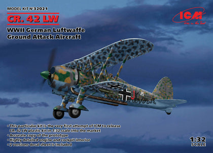 CR.42 LW WWII GERMAN GROUND ATTACK AIRCRAFT 1/32