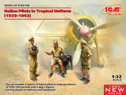 ITALIAN PILOTS IN TROPICAL UNIFORM 1939-1943 1/32