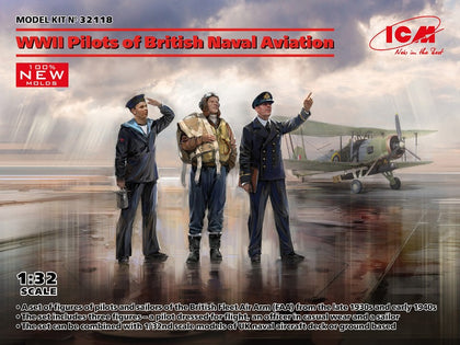 WWII PILOTS OF BRITISH NAVAL AVIATION 1/32