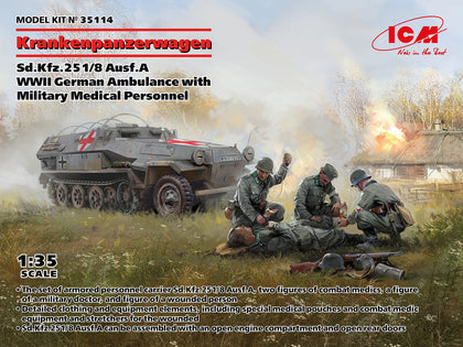 KRANKENPANZERWAGEN 1/35