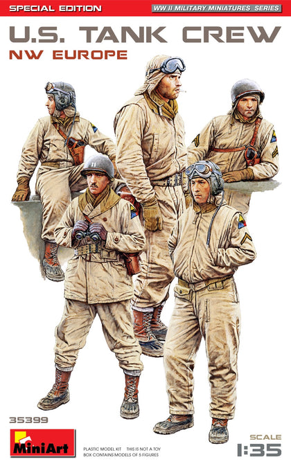 U.S. TANK CREW NW EUROPE 1/35