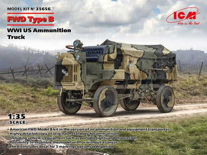 FWD TYPE B WWI US AMMUNITION TRUCK 1/35