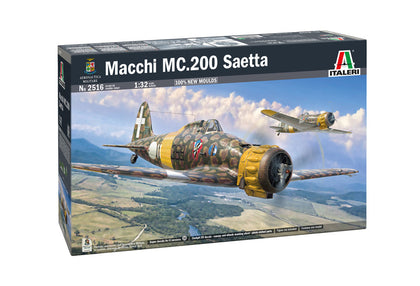 MACCHI MC.200 SAETTA 1/32 LUNGH 25.8 cm