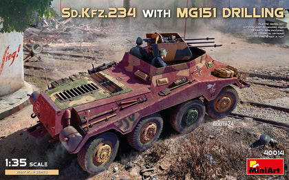 SD.KFZ.234 WITH MG151 DRILLING 1/35