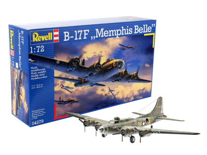 B-17F MENPHIS BELLE 1/72 LUNGH 32.5 cm