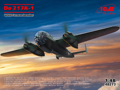 DO 217K-1 WWII GERMAN BOMBER 1/48 366X399 mm