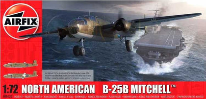 NORTH AMERICAN B-25B MITCHELL 1/72 LUNGH 224 mm