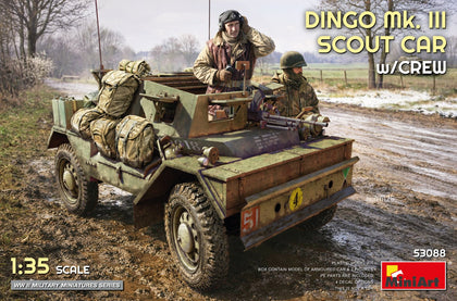 DINGO MK.III SCOUT CAR W/CREW 1/35
